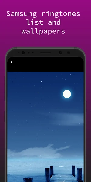 Samsung ringtones list Screenshot 1