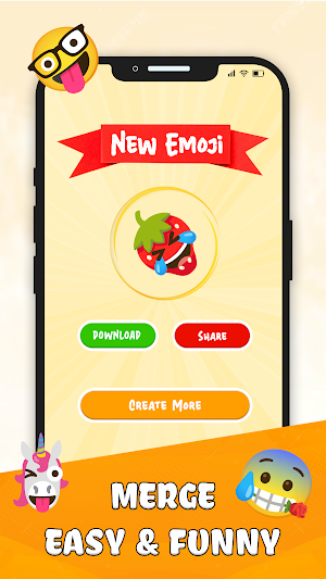 Emoji Merge: DIY Emoji Kitchen Screenshot 2