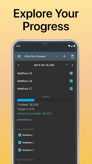 The Message Bible for study Screenshot 2