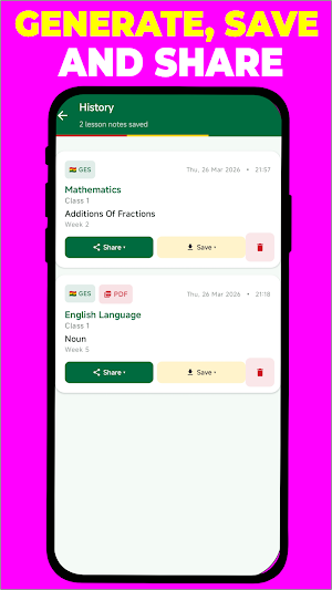 Lesson Plan King GH Screenshot 3