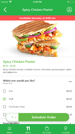Fresh Healthy Cafe US Screenshot 3