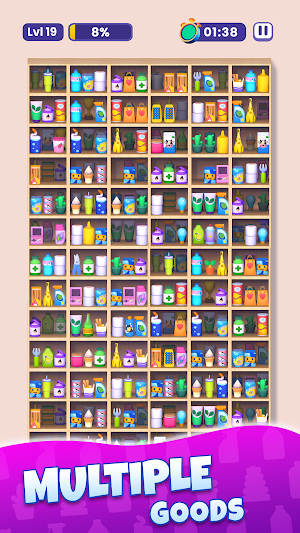 Goods Match: Food Puzzles Screenshot 1