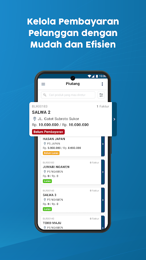 Salesman App Screenshot 3