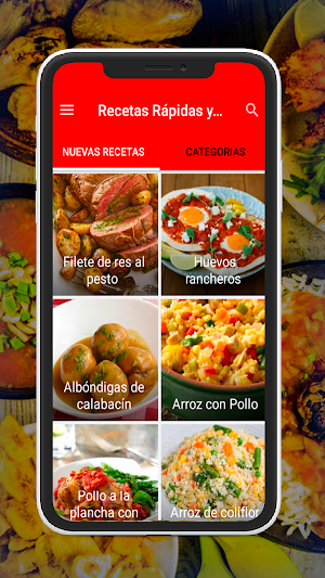 Recetas Rápidas y Fáciles Screenshot 3