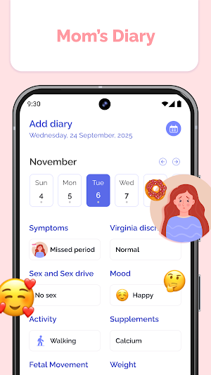 Pregnancy Tracker: Baby App Screenshot 3