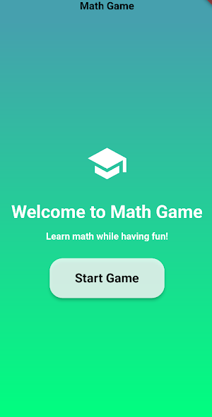 Math Game Screenshot 0