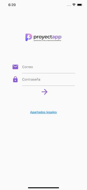 Proyectapp Screenshot 1
