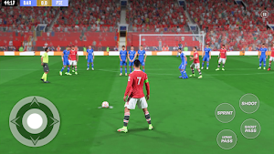 Football Star Club Soccer Kick Screenshot 2