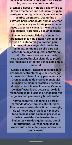 Tu karma según tu horóscopo Screenshot 0