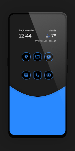 Dazzling Blue Icon Pack Screenshot 0