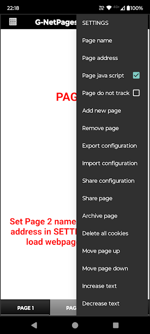 G-NetPages Screenshot 2