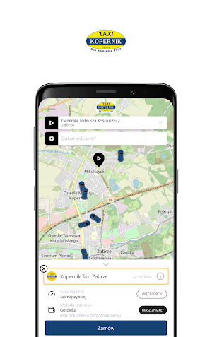 Taxi Kopernik Zabrze Screenshot 1