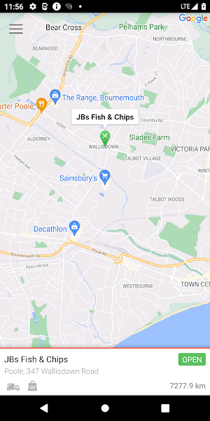 JBs Fish & Chips Screenshot 1