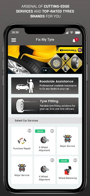 FixMy Tyres Screenshot 0