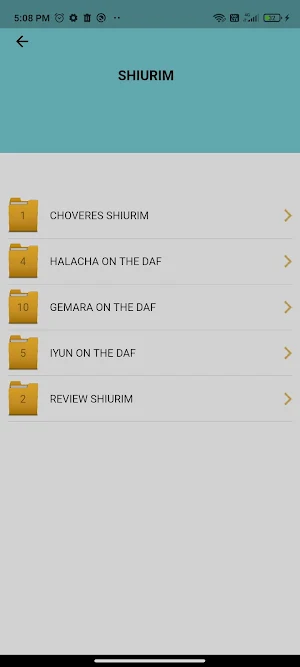 Daf Hashovua - Daf A Week Screenshot 3