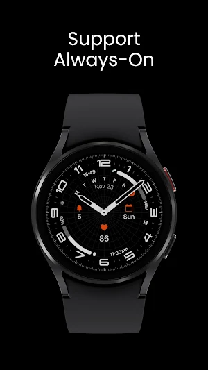 Analog Ultra Watch Face Screenshot 3