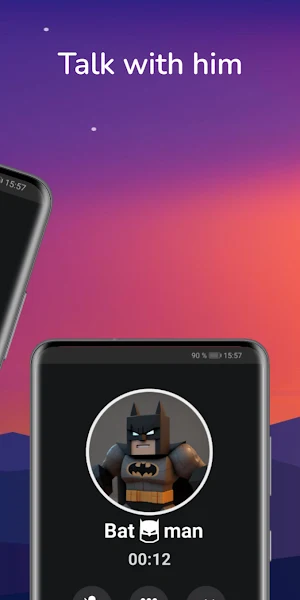 Call Bat hero man Screenshot 1