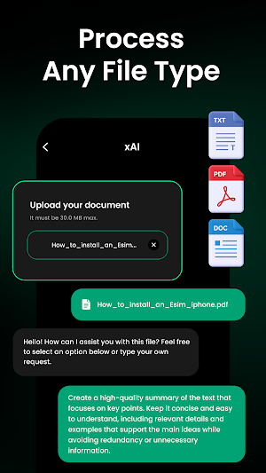 Chatbot for Grok AI Screenshot 2