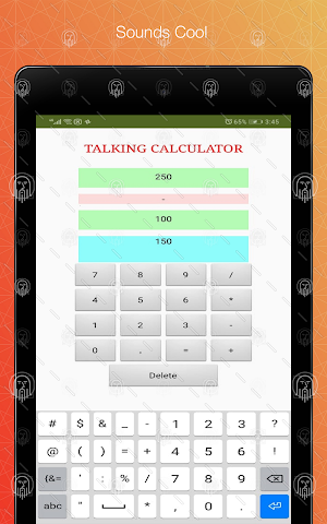 Talking Calculator Screenshot 0