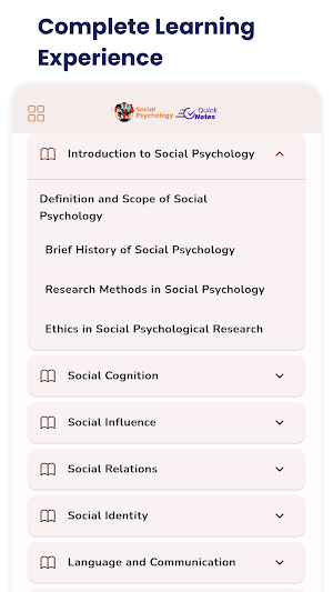 Social Psychology Screenshot 3