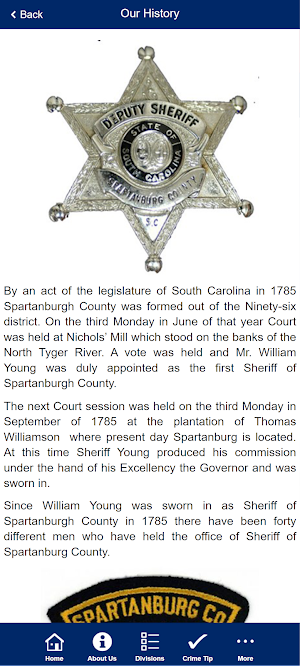 Spartanburg County Sheriff's Screenshot 2