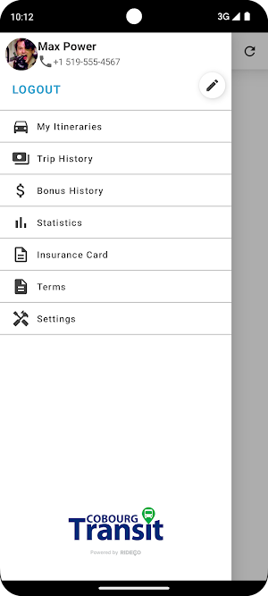 Cobourg Transit For Drivers Screenshot 1