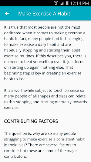 Build Better Personal Habits Screenshot 1