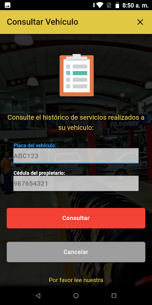 Carllantas & Servicios Screenshot 2