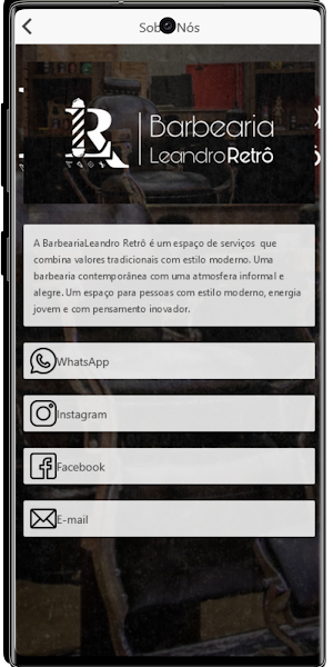 Barbearia Leandro Retrô Screenshot 0