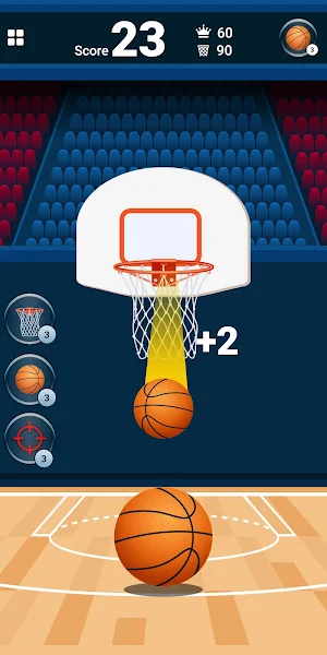 Basket Ball Game Dunk Shoot Screenshot 3