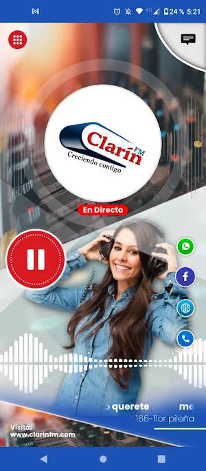 Radio Clarin Fm Amazonas Screenshot 1