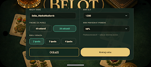 Belot Online Screenshot 0