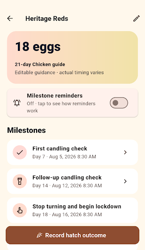 Hatch Batch Clock Screenshot 1