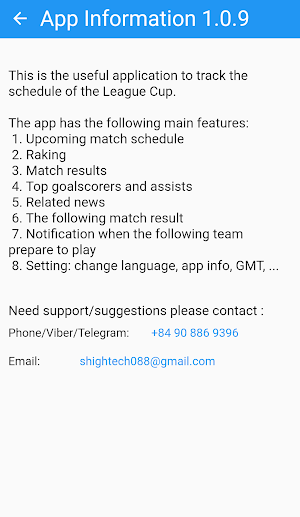 League Cup Match Schedule 2023 Screenshot 3