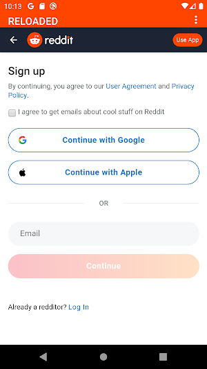 Reloaded - client for Reddit Screenshot 3