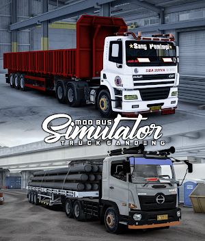 Mod Bus Simulator Truck Gandeng Screenshot 0