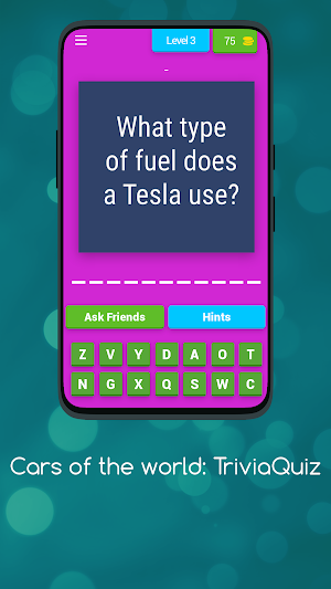 Cars of the world- Trivia Quiz Screenshot 3