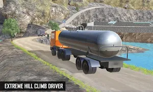 Offroad Oil Tanker Truck Transport Simulation Game Screenshot 3