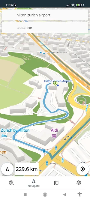 Switzerland Offline Map Screenshot 1