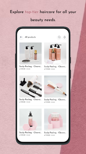 Hollywood Hair App Screenshot 2