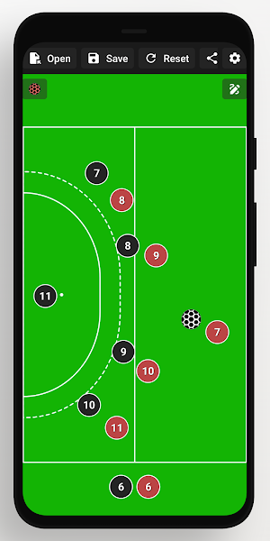 Field Hockey Tactic Board Screenshot 3