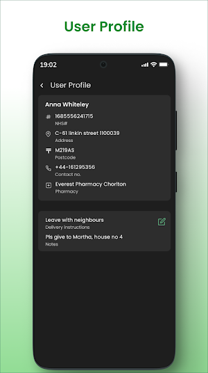 PDS Delivery Screenshot 3