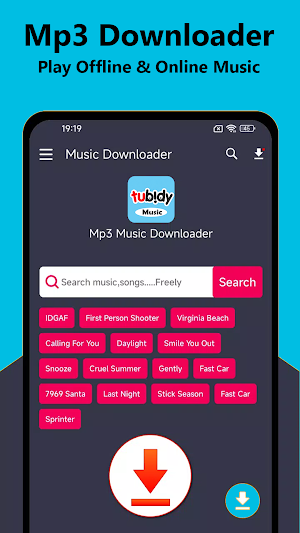 Tubidy Mp3 Music Downloader Screenshot 0