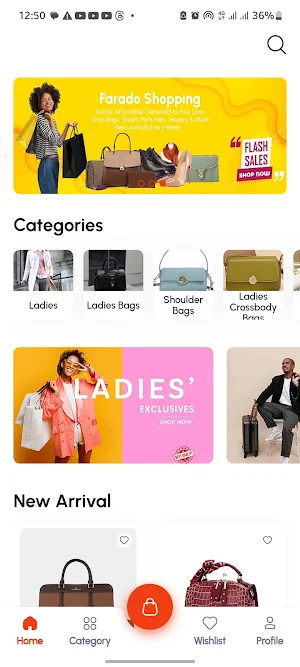 Farado Shopping Screenshot 0