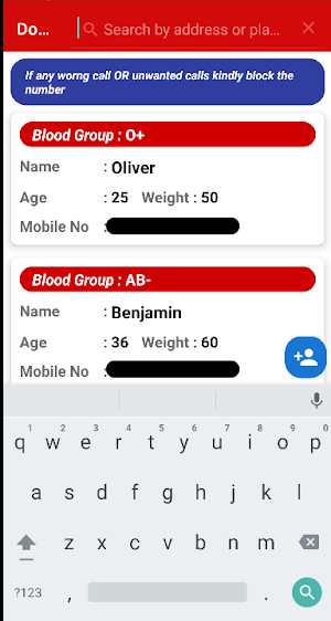 Blood Donation Screenshot 3