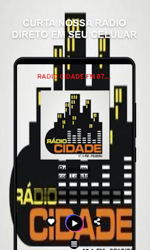 RADIO CIDADE FM 87.9 PEABIRU Screenshot 1