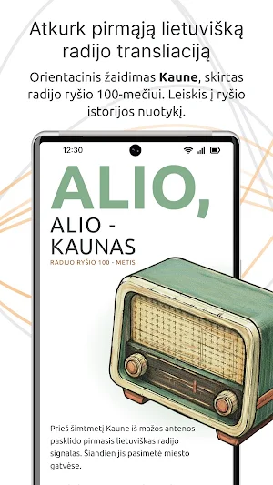 Ryšio 100-metis Screenshot 0