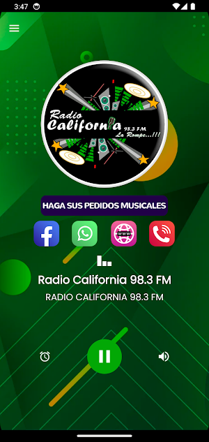 Radio California 98.3 FM Screenshot 1