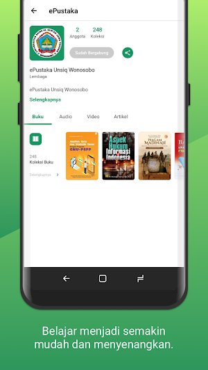 UNSIQ WONOSOBO Digital Library Screenshot 0