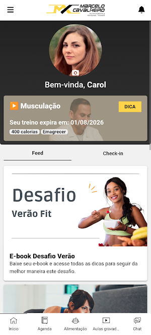 Marcelo Cavalheiro NutriTreino Screenshot 1